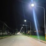María Susana ya tiene el 98% del casco urbano con iluminación led
