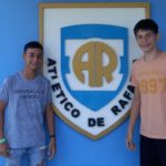 Tiziano Carbonell y Blas Gaete en Atlético Rafaela