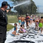 Bomberos visitó la colonia «Bichitos verdes»