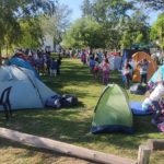 Jueves de campamento en la colonia del «Verde»