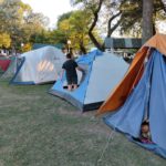Los «Bichitos verde» tuvieron su campamento