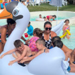 La Colonia de Trebolense celebró una gran fiesta del agua