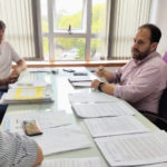 San Jorge: Pellegrino presentó el plan de pavimentación ante Vialidad Provincial
