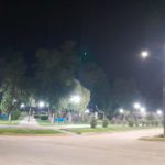 MARIA SUSANA – La comuna re iluminó la Plaza Pablo Recagno y su perímetro