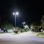 LOS CARDOS – La comuna iluminó la Avenida San Martín