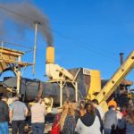 HISTORICO – Ponen en marcha la planta de asfalto de Vialidad
