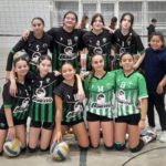 El voley del «Verde» disputó la primera fecha de la AVOS