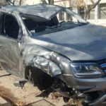 Violento accidente en Ruta 13