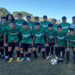 Buen paso de las inferiores del «Verde» en Landeta