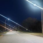 RE ILUMINACION DE LA CIUDAD – El Municipio completó el tramo de Europa, entre Candiotti y Manuel Lozada