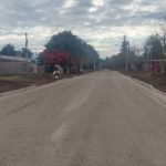La Municipalidad culmina la tercera calle de cordón cuneta y ripio en Juan José Paso
