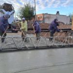 Avanza la pavimentación de calle Corrientes