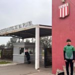 Bastian Acevedo entrena en Estudiantes de La plata