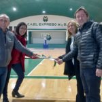 El Expreso inauguró oficialmente el «piso flotante» del gimnasio
