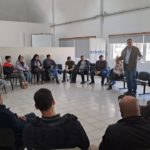 Visita de funcionarios del ministerio de Producción