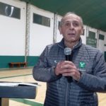 BURGA – “Con mucha alegría y felicidad porque se pudo completar este piso deportivo flotante”