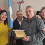 Reconocimiento a “Cali” Colazo tras jubilarse luego de 18 años de trabajo