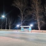 Se culminó con la intervención e iluminación de la segunda garita, por Perón y Ruta 13