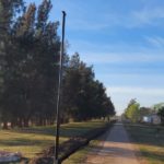 La Municipalidad ilumina un segunda tramo del paseo Ecológico