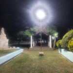 Refuerzan la iluminación en Plaza San Martín