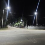 EL TREBOL – La Municipalidad estrena nuevo acceso iluminado