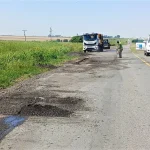 Trabajos en la Ruta Nacional 178 entre Las Rosas y Montes de Oca