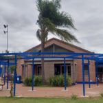Trebolense refaccionó la zona de la pérgola del rancho de tenis