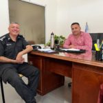 LOS CARDOS – Tramannoni se reunió con el flamante jefe de la Unidad Regional XVIII