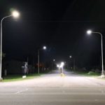 EL TREBOL – El Municipio iluminó los seis accesos a la ciudad