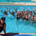 Aquagym y aquahit en la pile de Trebolense