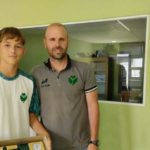 El Expreso distinguió a «Puchi» Marchese, quien juega en las inferiores de Central