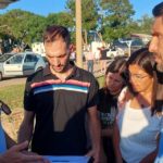 Pullaro y Motta visitaron el lugar donde se proyecta la colectora de El Trébol