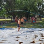Juegos de supervivencia en la Colonia “Aventura”