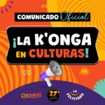 CAMBIO EN LA GRILLA – La Konga llega a la Fiesta Nacional de las Culturas