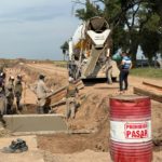 POU – Avanzan los desagües en la zona noroeste de Los Cardos