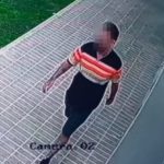 CARLOS PELLEGRINI – Un hombre saltaba techos y lo captaron las cámaras de seguridad