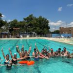 Los nadadores de Trebolense que viajan al Cruce del lago de Villa Rumipal
