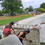Se culminó la pavimentación de calle Bianchi