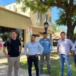 Alan Tramannoni recibió la visita del Ministerio de desarrollo productivo para seguir de cerca la obra de pre ensamblado