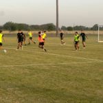Sportivo Belgrano entrena en Trebolense