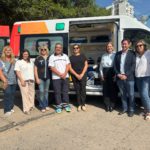 Motta entregó seis ambulancias para el departamento San Martín y una es para el SAMCo de El Trébol