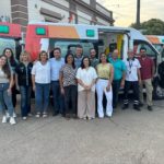 Satisfacción del SAMCo al recibir una nueva ambulancia