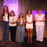 Pochi Montalbetti y Carolina Costagrande fueron homenajeadas en la ciudad de San Jorge