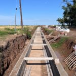 LOS CARDOS – Culmina la obra de desagües de la calle San Martín