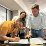 LOS CARDOS – La comuna firmó un convenio para fomentar el deporte del club Unión