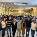 Gustavo De Lorenzi y su lista cerró la campaña junto a la militancia radical