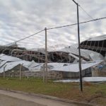 LA TORMENTA DEL SABADO – Galpones destrozados, voladura de techos y árboles y postes caídos en localidades del Departamento San Martín