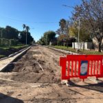 Se completa todo el tramo de Manuel Leiva con la cuadra a la altura del 500