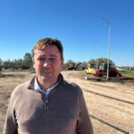 El Senador Esteban Motta recorre obras clave en Ruta Provincial 13 como la repavimentación y las rotondas