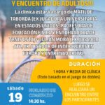 TENIS – Se viene una gran clínica de tenis para juego de dobles en Trebolense